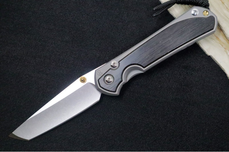 Chris Reeve Large Sebenza 31 - Tanto Blade / Bog Oak Inlay / CPM-Magnacut Steel (A1) L31-1130