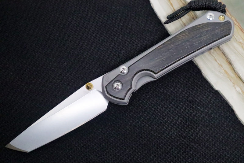 Chris Reeve Large Sebenza 31 - Tanto Blade / Bog Oak Inlay / CPM-Magnacut Steel (A2) L31-1130