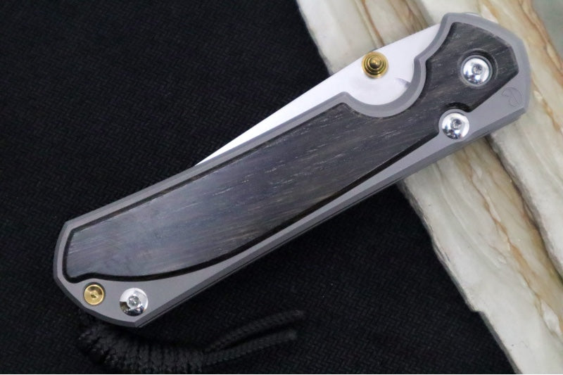 Chris Reeve Large Sebenza 31 - Tanto Blade / Bog Oak Inlay / CPM-Magnacut Steel (A2) L31-1130