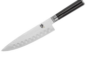 Shun Classic - 8" Chef's (Hollow Ground) Knife - 69 Layered Damascus - Made in Seki City, Japan - Northwest Knives
