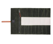 Hardmill Goods - Waxed Canvas Tool Roll - Olive Green Canvas TR-WC-OL - Northwest Knives
