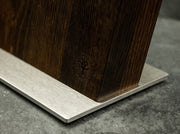 Boker Magnetic Knife Block - Smoked Oak Wood & Stainless Steel - Made in Europe 030423 - Northwest Knives