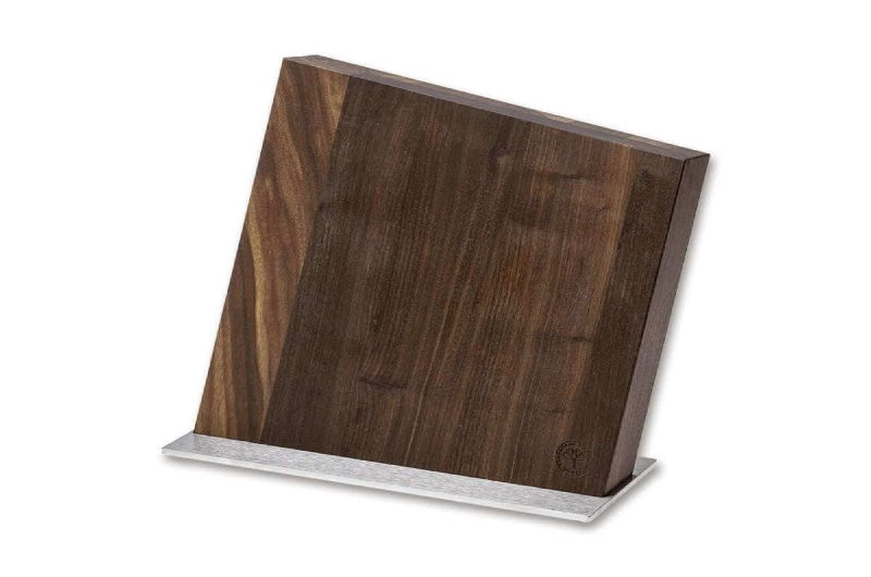 Boker Magnetic Knife Block - Walnut Wood 030424