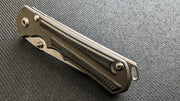 Jekyll to Hyde - Full Length Large Inkosi - Titanium - Northwest Knives