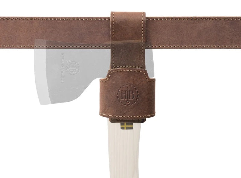 Hults Bruk Axe Holster - Belt Holster - Brown Leather 840795 - Northwest Knives