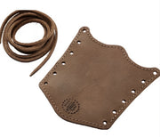 Hults Bruk Overstrike Guard - Vegetable-Tanned Brown Leather 840793 - Northwest Knives
