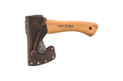 Hults Bruk Classic Jonaker Hatchet - American Hickory Wood handle / High Quality Swedish Steel / Brown Leather Sheath 840762 - Northwest Knives