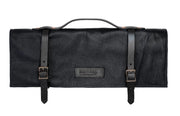Hardmill Goods - Leather Knife Roll - Black KR-OL-BK - Northwest Knives