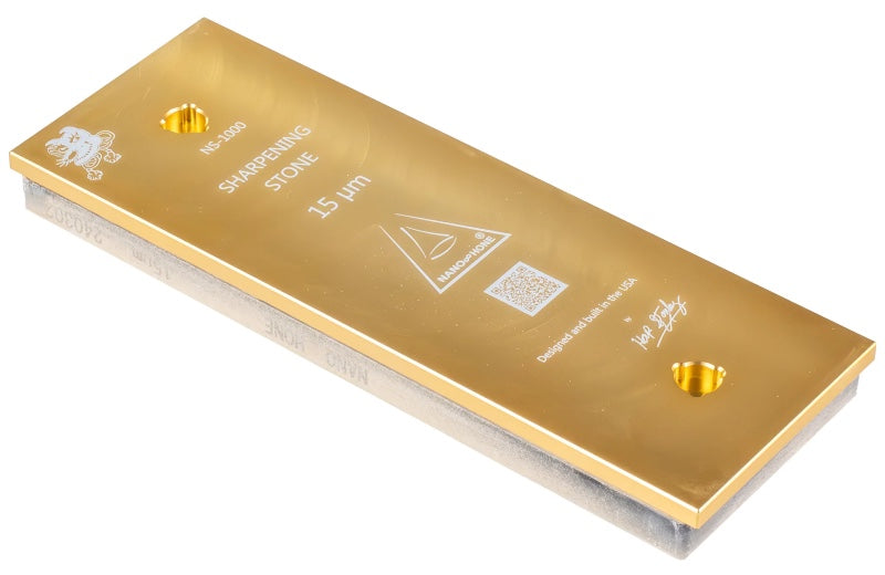 Nano Hone Water Stone - 15 Micron 1000 Grit (210mm x 75mm x 10mm) NS-1000