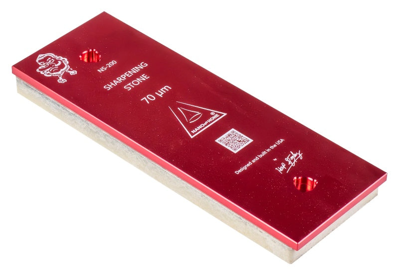 Nano Hone Water Stone - 70 Micron 200 Grit (210mm x 75mm x 10mm) NS-200 - Northwest Knives