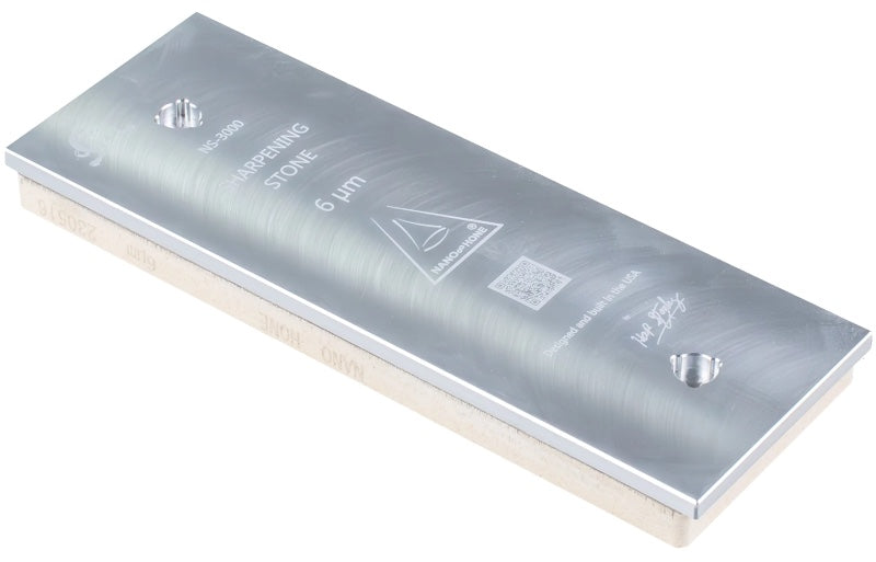 Nano Hone Water Stone - 6 Micron 3000 Grit (210mm x 75mm x 10mm) NS-3000