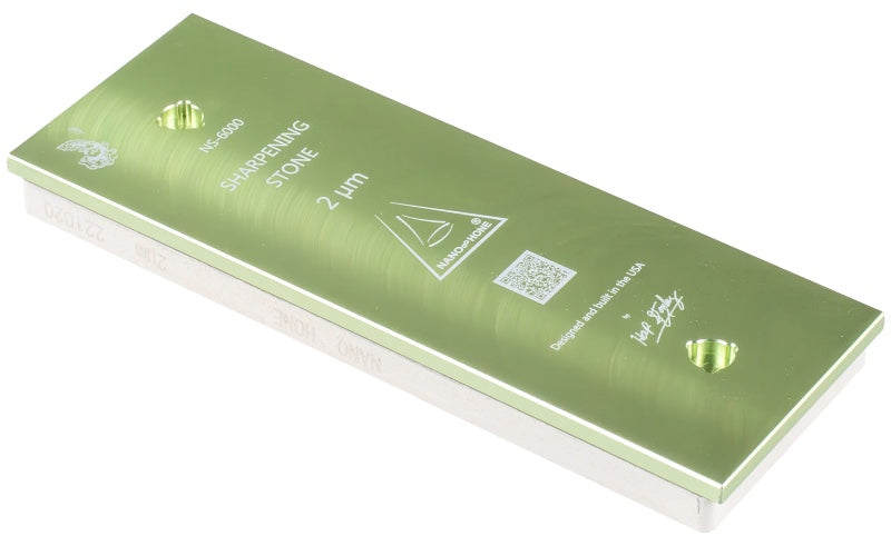 Nano Hone Water Stone - 2 Micron 6000 Grit (210mm x 75mm x 10mm) NS-6000