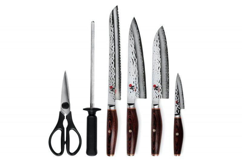 Miyabi Artisan - 7pc Block Set - SG2 Powdered Steel - Made in Seki City, Japan - Northwest Knives