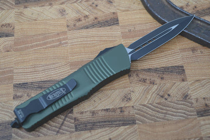 Microtech Troodon OTF - Double Edge / Black Plain Edge Blade - 138-1OD - Northwest Knives