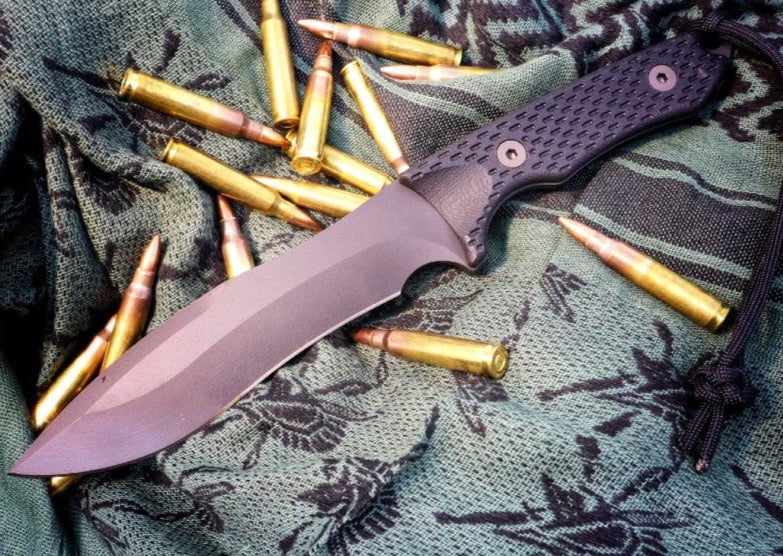 Spartan Blades ARES Fixed Blade - Black Blade & Black Micarta Handle