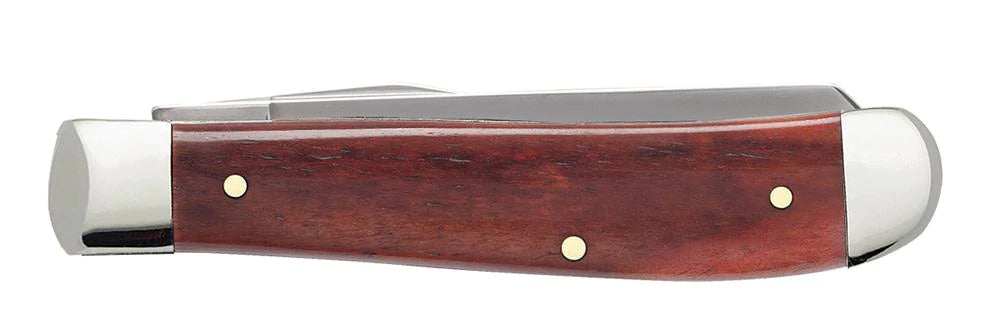 Case Knives Mini Trapper - Clip & Spey Blades / Tru-Sharp Stainless Steel / Smooth Chestnut Bone Handle 28700