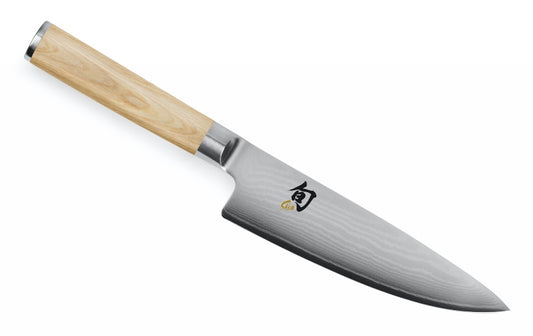 Shun Classic Blonde - 6" Chef's Knife - 69 Layered Damascus - Made in Seki City, Japan