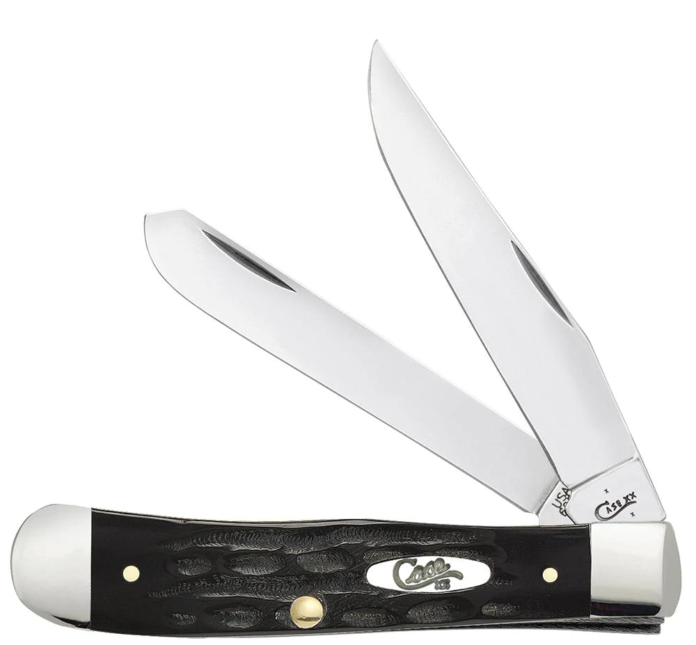 Case Knives Trapper - Clip & Spey Blades / Tru-Sharp Stainless Steel / Buffalo Horn Handle 65010