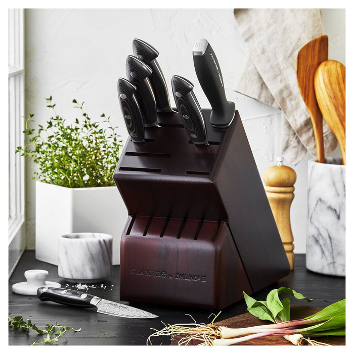 Kramer Euroline Damascus by Zwilling - 7pc Block Set