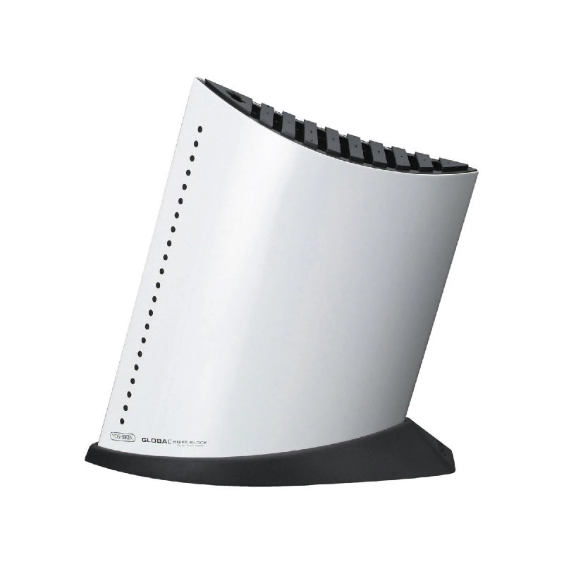 Global Ship Shape Small Knife Block - White - Northwest Knives