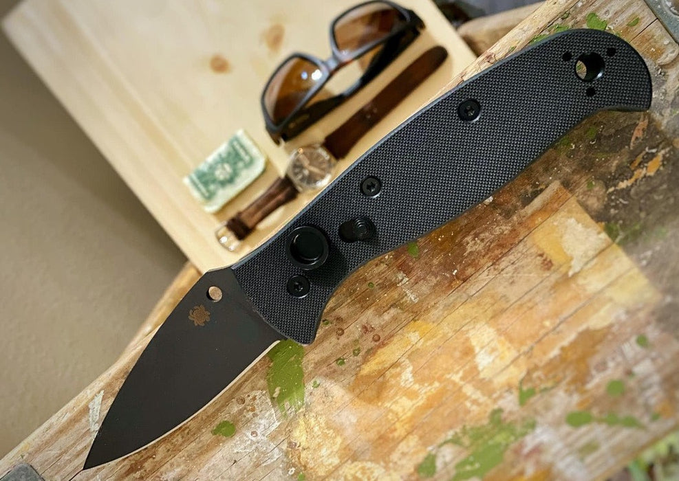 Spyderco Autonomy 2 - Black G-10 Handle / Black LC200N Blade - C165GPBBK2