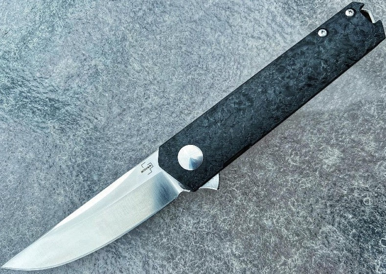 Boker Kwaiken Compact - D2 Blade / Marbled Carbon Fiber Handle 01BO231 –  Northwest Knives