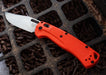 Benchmade 15535 Taggedout Manual Folder - CPM-154 Steel / Clip Point Blade / Orange Grivory Handle - Northwest Knives