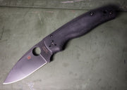 Spyderco Shaman - Black G10 / Black CPM-S30V Blade - Northwest Knives
