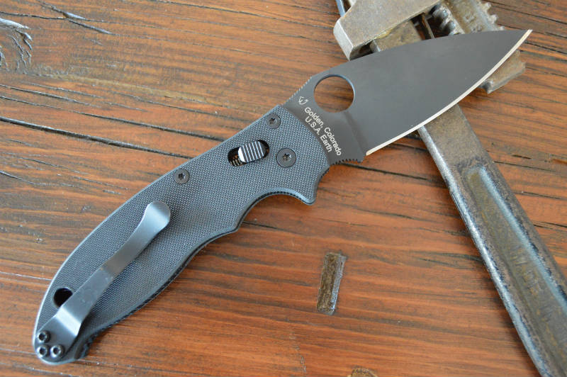 Spyderco Manix 2 - Black G10 / Black CPM-S30V Blade - Northwest Knives