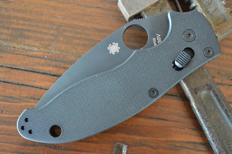 Spyderco Manix 2 - Black G10 / Black CPM-S30V Blade - Northwest Knives