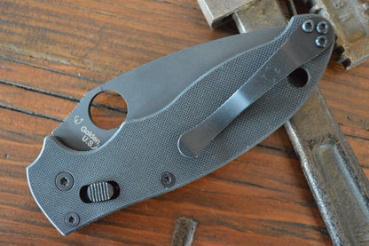 Spyderco Manix 2 - Black G10 / Black CPM-S30V Blade - Northwest Knives