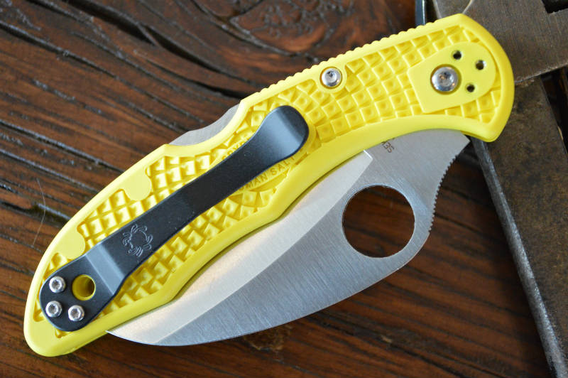 Spyderco Tasman Salt 2 - Yellow / Satin H1 Blade - C106SYL2 - Northwest Knives