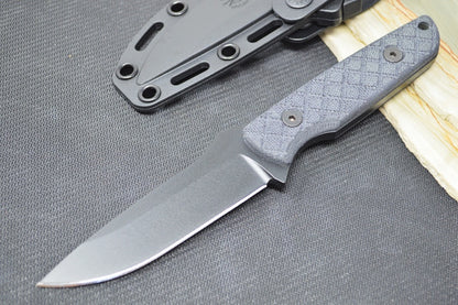 Spartan Blades Alala Fixed Blade - Black Blade / Black Micarta Handle / Black Retention Sheath SBSL004BKBK