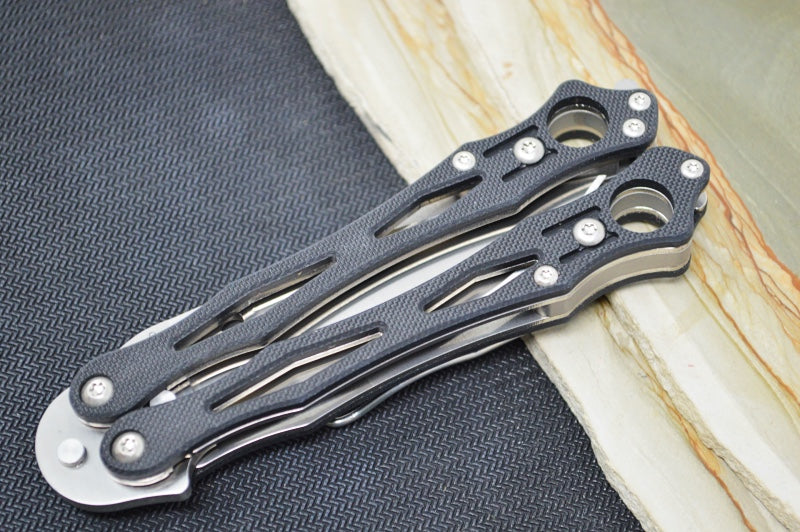 Spyderco Smallfly 2 - CPM-S30V Blade / Drop Point / Black G-10 Handle B02GP2