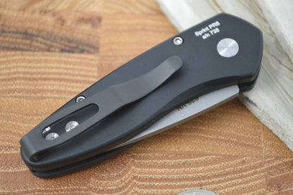 Pro Tech Sprint Auto - Black Handle w/ Carbon Fiber - S35VN Blade - Northwest Knives