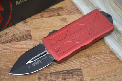 Microtech Exocet OTF - Black Blade / Red Handle - 157-1RD - Northwest Knives