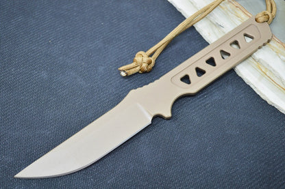 Spartan Blades Formido Fixed Blade - Flat Dark Earth Blade / Tan Kydex Sheath SB39DEKYTN