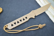 Spartan Blades Formido Fixed Blade - Flat Dark Earth Blade / Tan Kydex Sheath SB39DEKYTN - Northwest Knives
