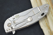 Rick Hinderer Knives XM-18 - Tri Way Pivot- 3.5" Slicer Blade / Stonewash Finish / Blue G-10 Handle - Northwest Knives