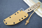 Spartan Blades Formido Fixed Blade - Flat Dark Earth Blade / Tan Kydex Sheath SB39DEKYTN - Northwest Knives