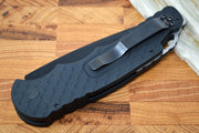Pro Tech Tactical Response 4 Auto - Black Feather Textured Handle - Black D2 Blade TR-4.F3 - Northwest Knives