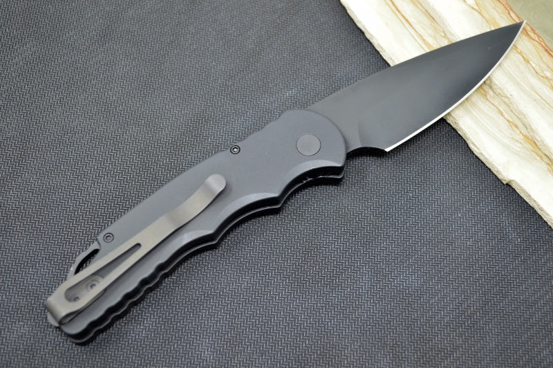 Pro Tech Tactical Response 5 Operator Auto - Black Blade/ CPM-S35VN Steel / Black Anodized Aluminum Handle TR-5-OPERATOR