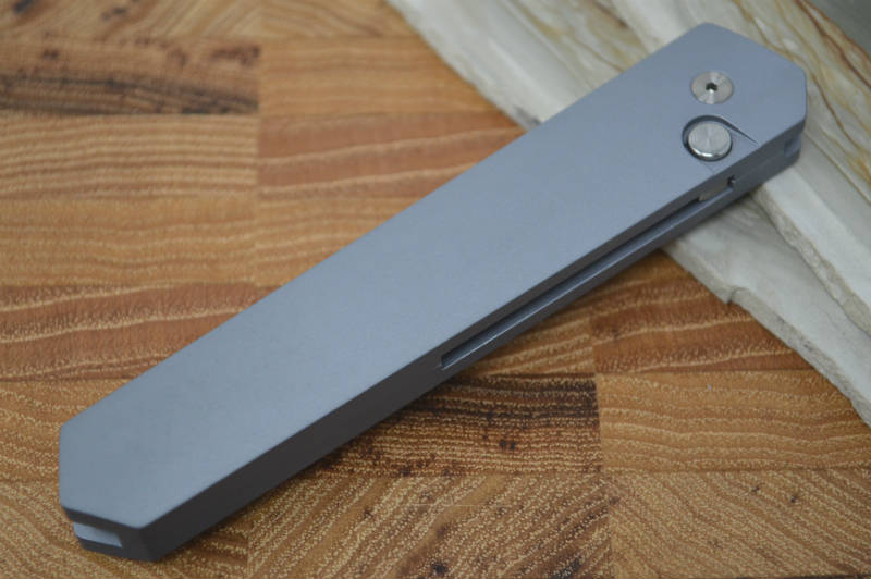 Boker Kwaiken Automatic - Gray Aluminum Handle - Northwest Knives