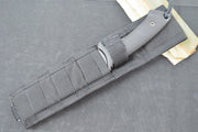 Spartan Blades Difensa Fixed Blade - Black Blade / Black Handle Scales / Black Nylon Sheath SB19BKBKNLBK - Northwest Knives