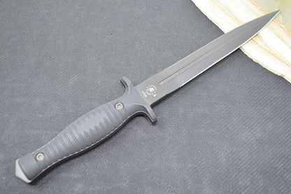 Spartan Blades V-14 Fixed Blade - Black Blade / Black Handle Scales / Black Kydex Sheath SB27BKBKKYBK