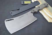 Tops El Chappo - 1095 Steel / Black Canvas Micarta Handle / Black Kydex Sheath ECHA-01 - Northwest Knives