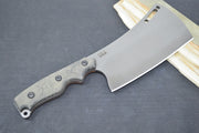 Tops El Chappo - 1095 Steel / Black Canvas Micarta Handle / Black Kydex Sheath ECHA-01 - Northwest Knives