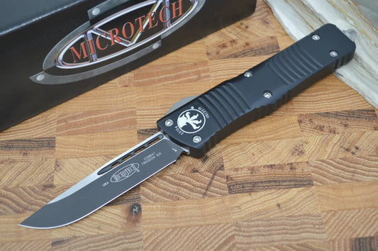 Microtech Combat Troodon OTF - Single Edge / Black Blade - 143-1 - Northwest Knives