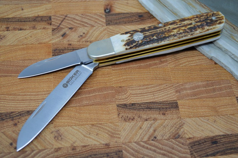 Boker Enigma - Stag Handle Handle 113031