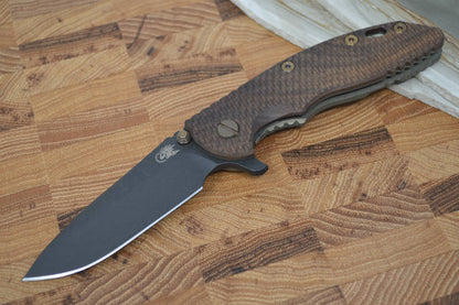Rick Hinderer Knives XM-18 - 3.5" DLC Spearpoint O1 Blade - Vintage Series - Northwest Knives